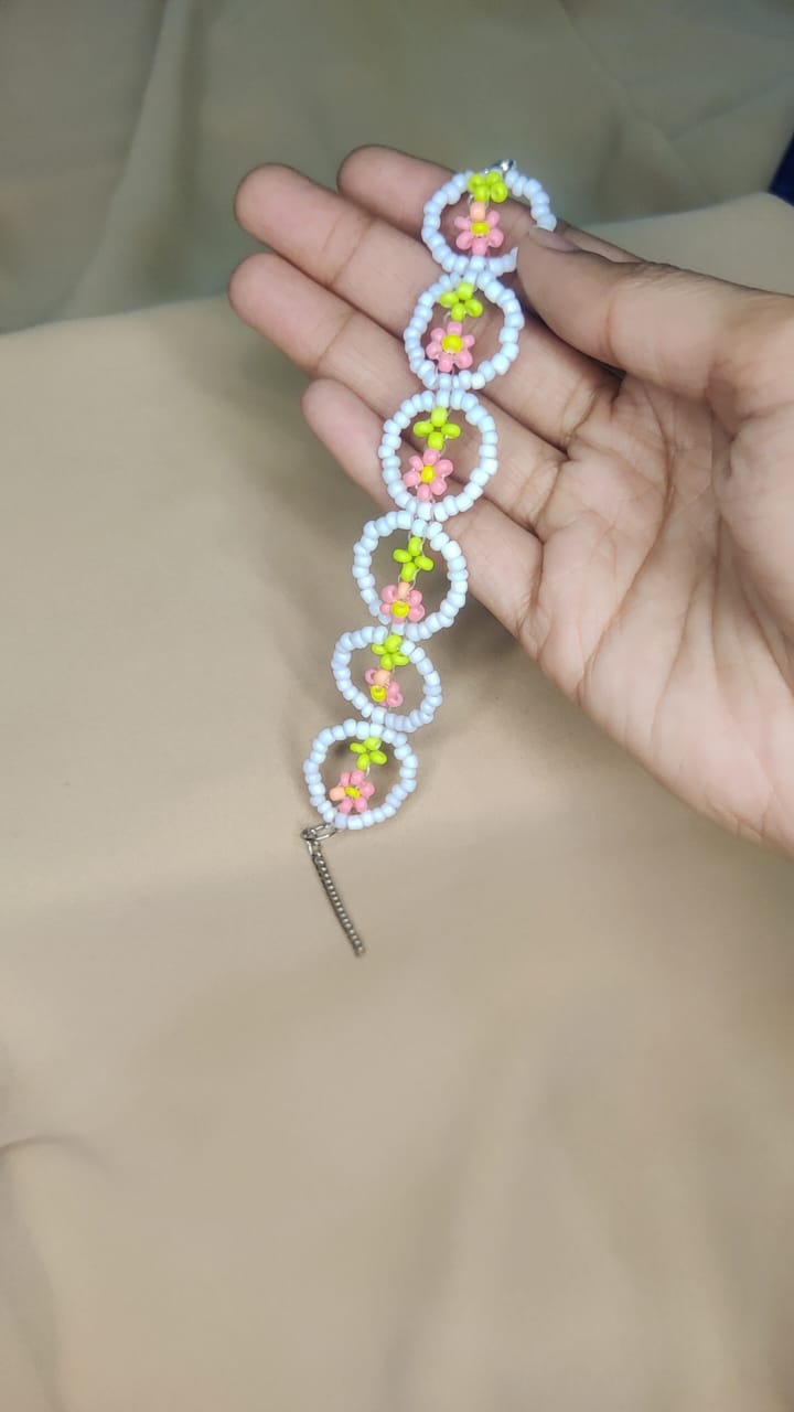 Pastel bloom Flower Bracelet