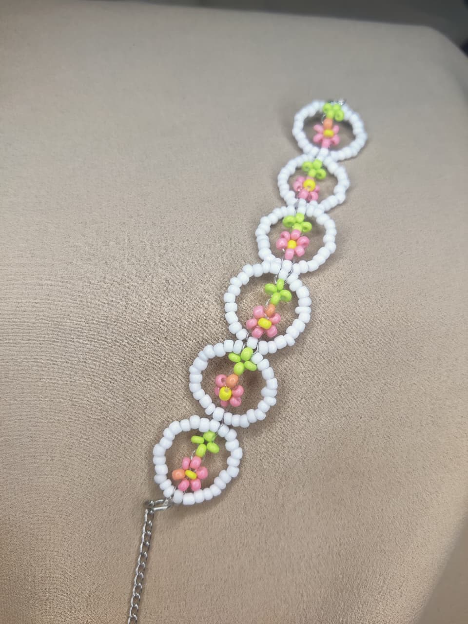 Pastel bloom Flower Bracelet
