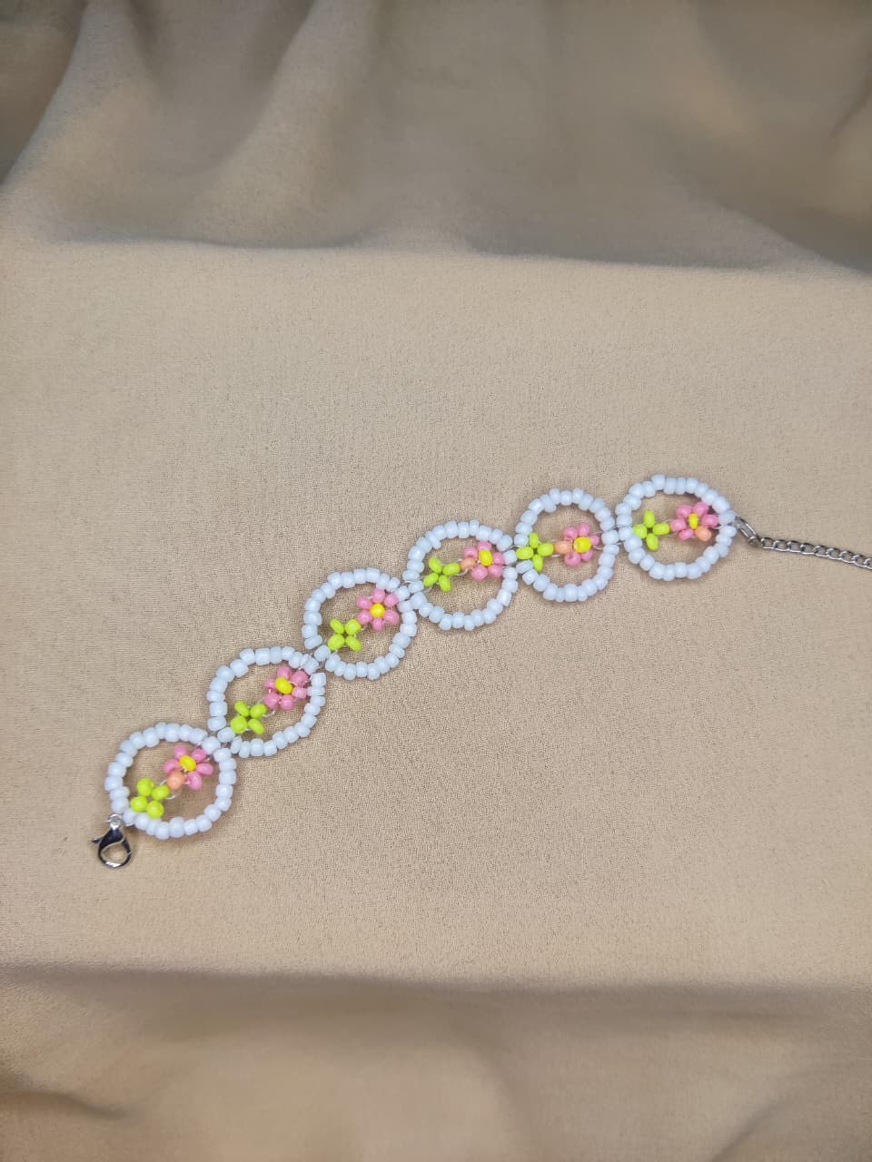 Pastel bloom Flower Bracelet