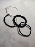 Black and white stack