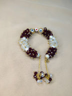 Initail Gajra Bracelet