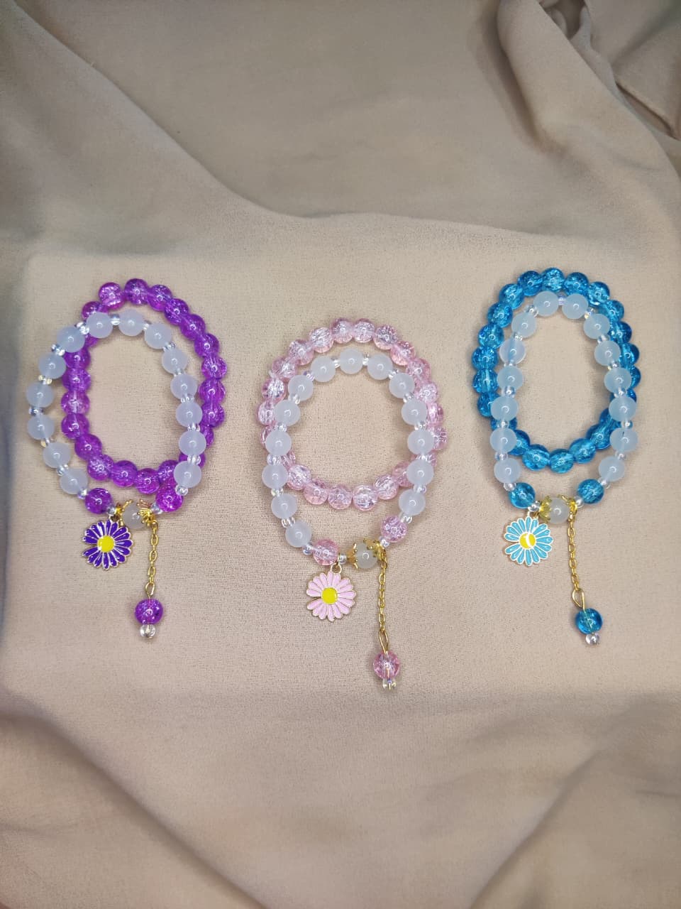 Flower Bracelet Set