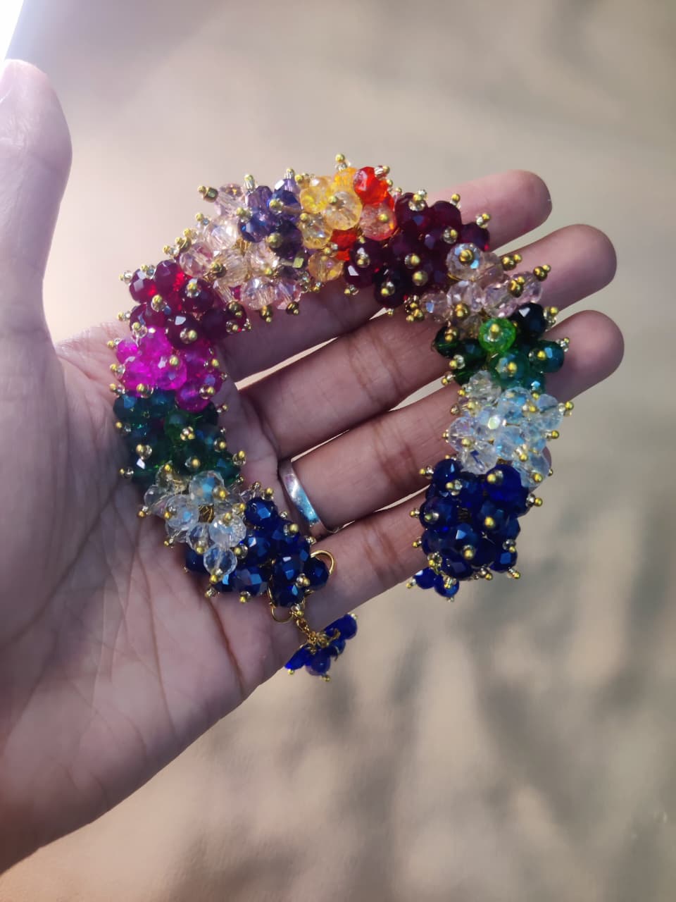 Multicolor Gajra Bracelet