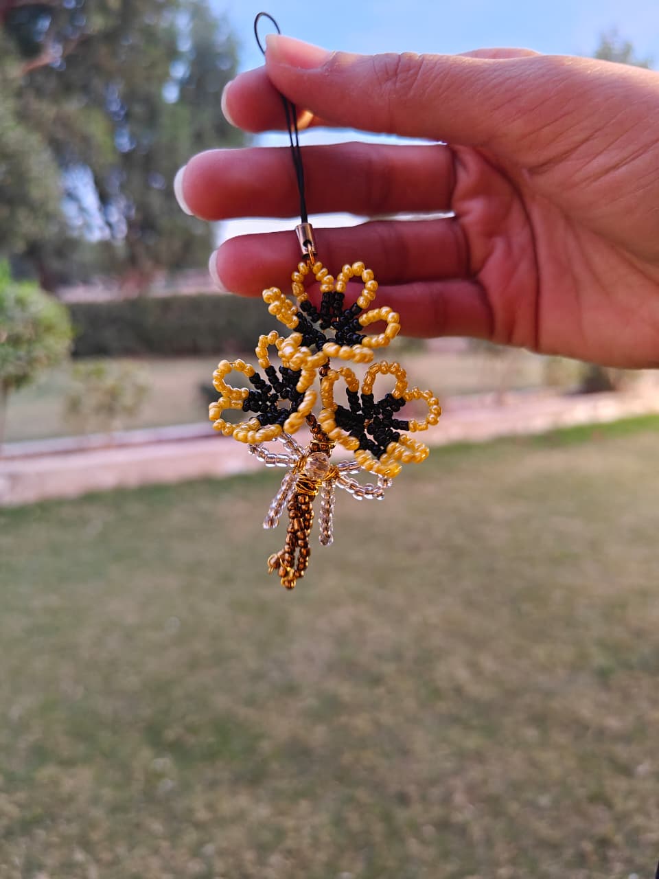 Flower Bouquet Phone Charm