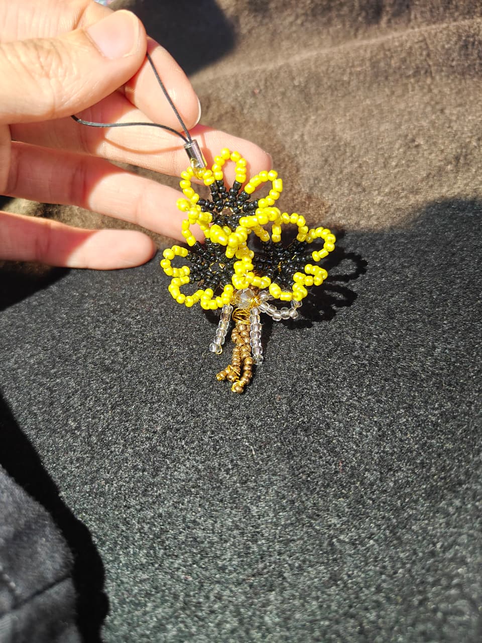 Flower Bouquet Phone Charm