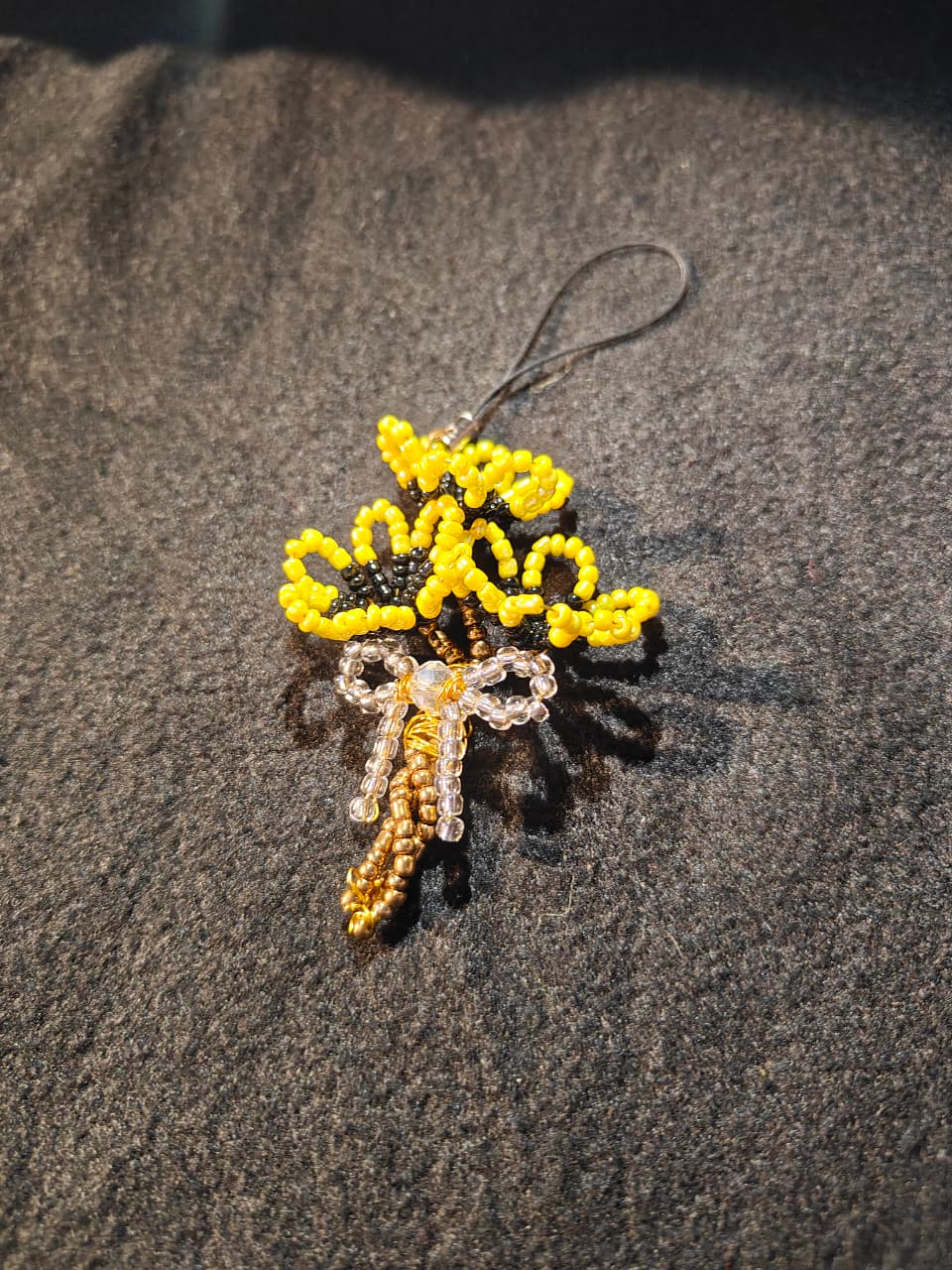 Flower Bouquet Phone Charm